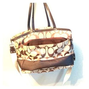 Coach diaper bag